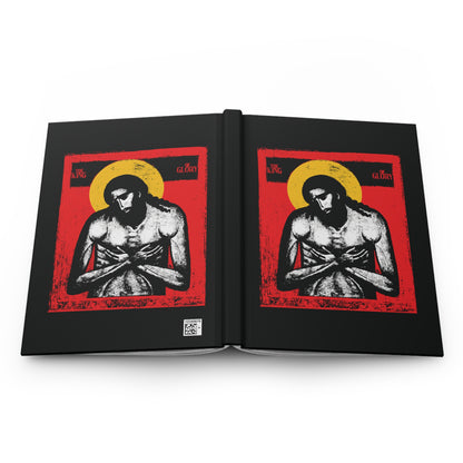 The King of Glory IconoGraphic No. 1 | Orthodox Christian Accessory | Hardcover Journal