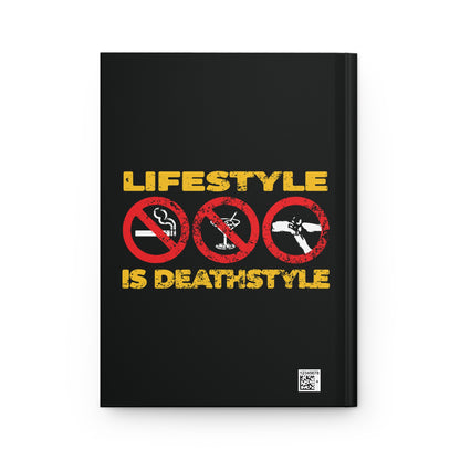 Lifestyle is Deathstyle No. 2  | Orthodox Christian Accessory | Hardcover Journal