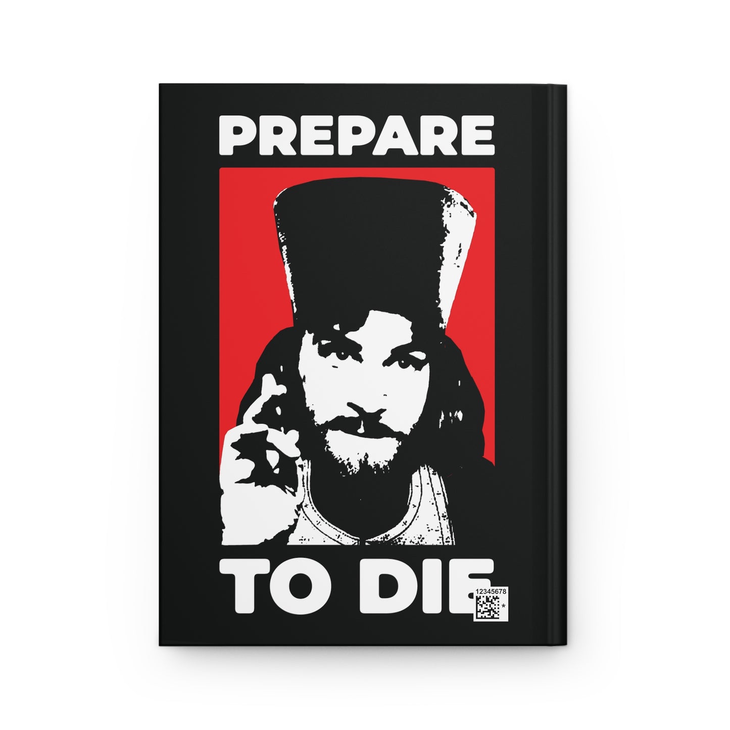 Prepare to Die | Remember You Will Die | Inigo Montoya as Orthodox Priest Giving a Blessing | Orthodox Christian Hardcover Journal