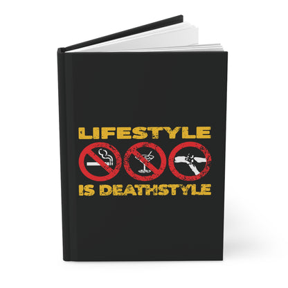 Lifestyle is Deathstyle No. 2  | Orthodox Christian Accessory | Hardcover Journal