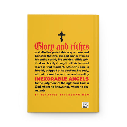 Inexorable Angels (St Ignatius Brianchaninov) No. 1 | Orthodox Christian Accessory | Hardcover Journal