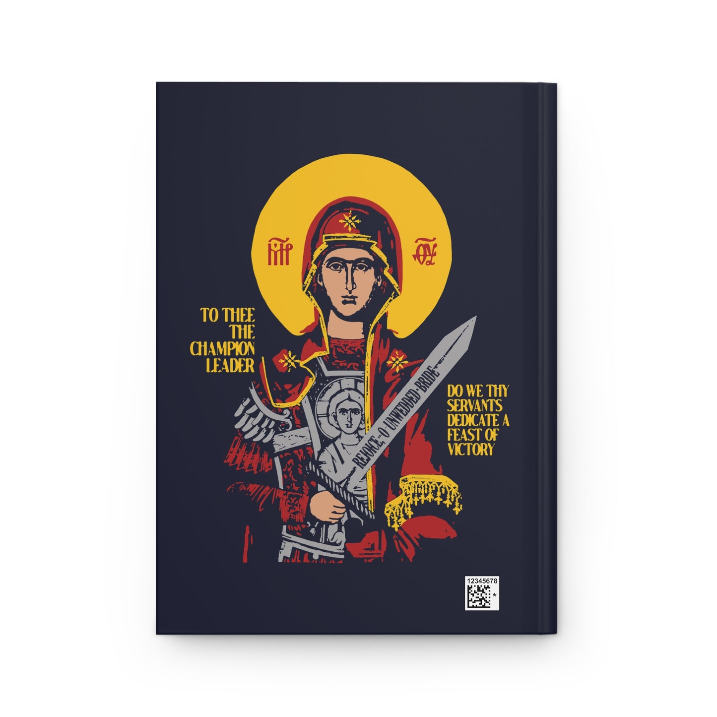 To Thee the Champion Leader No. 1 | Orthodox Christian Accessory | Hardcover Journal