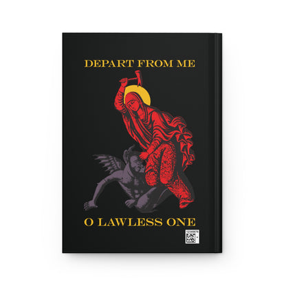 St Marina IconoGraphic (Depart from Me O Lawless One) No. 1 | Orthodox Christian Accessory | Hardcover Journal