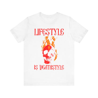 Lifestyle is Deathstyle No.1 | Orthodox Christian T-Shirt