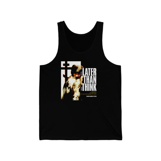 It's Later Than You Think No. 3 | Orthodox Christian Jersey Tank Top / Sleeveless Shirt