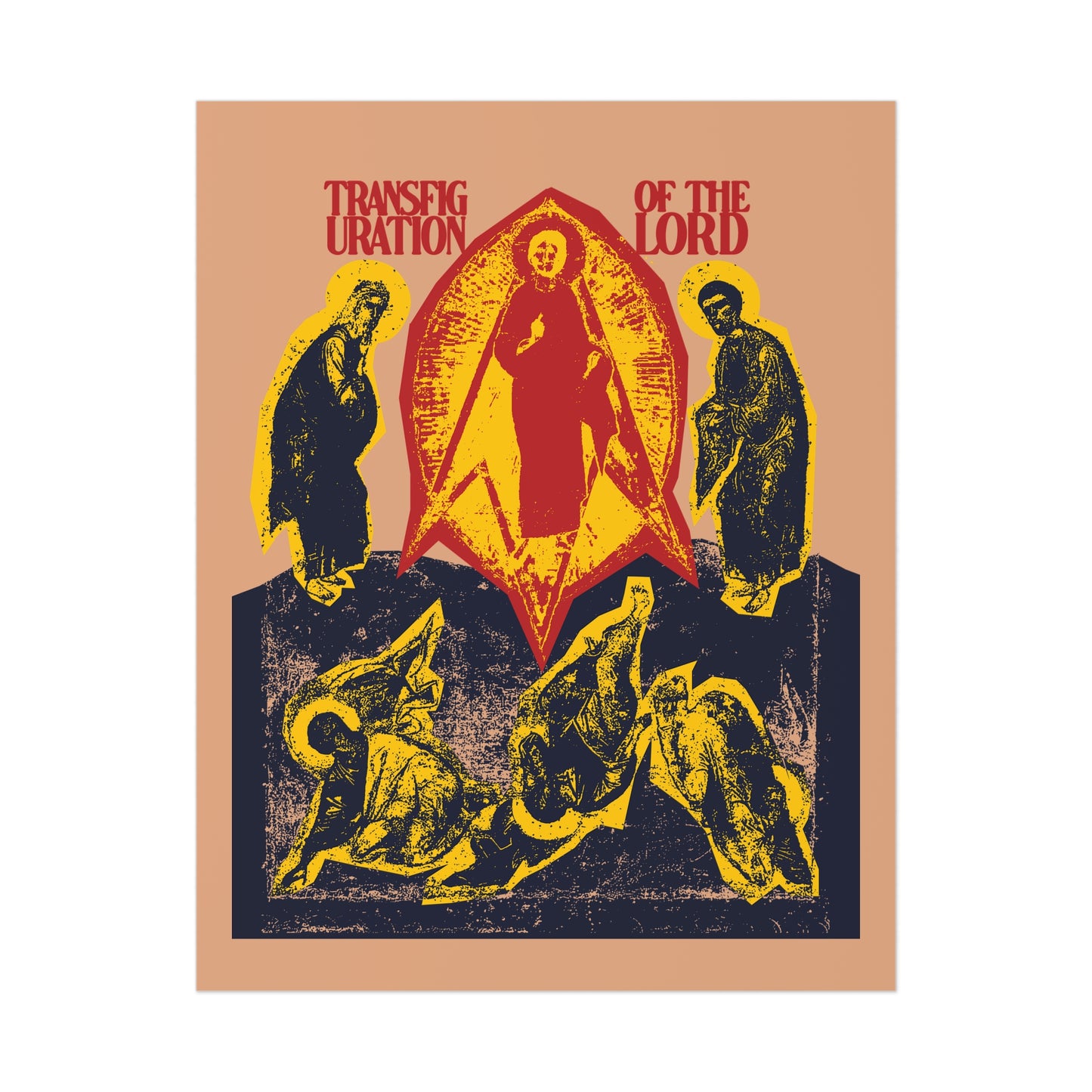 Transfiguration of the Lord No. 1 | Orthodox Christian Art Poster