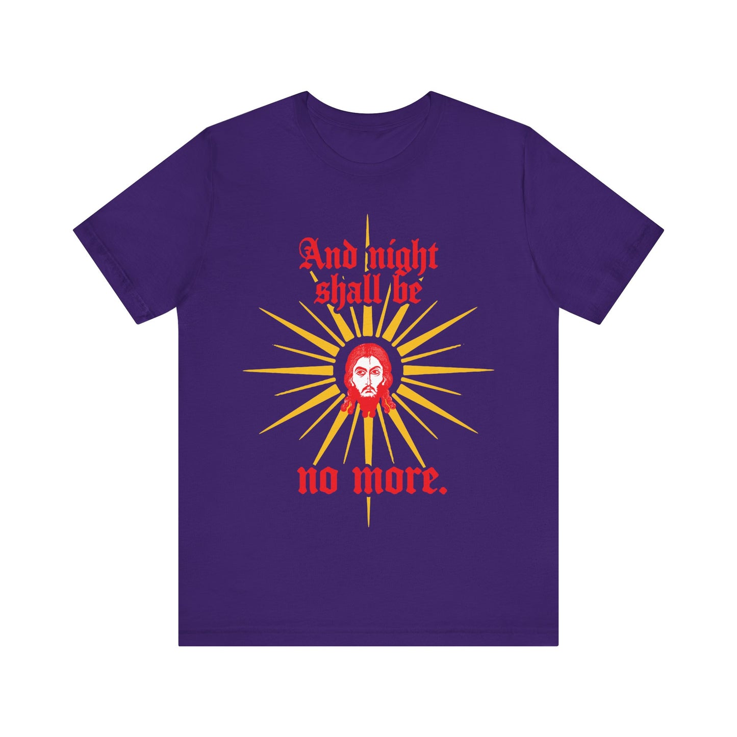 And Night Shall Be No More 2 | Orthodox Christian T-Shirt