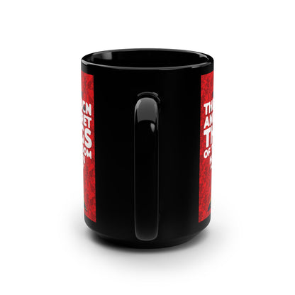 The Hidden and Secret Things of Thy Wisdom (Psalm 50/51) | Golgotha Cross | Skull of Adam | Orthodox Christian 15oz Black Mug