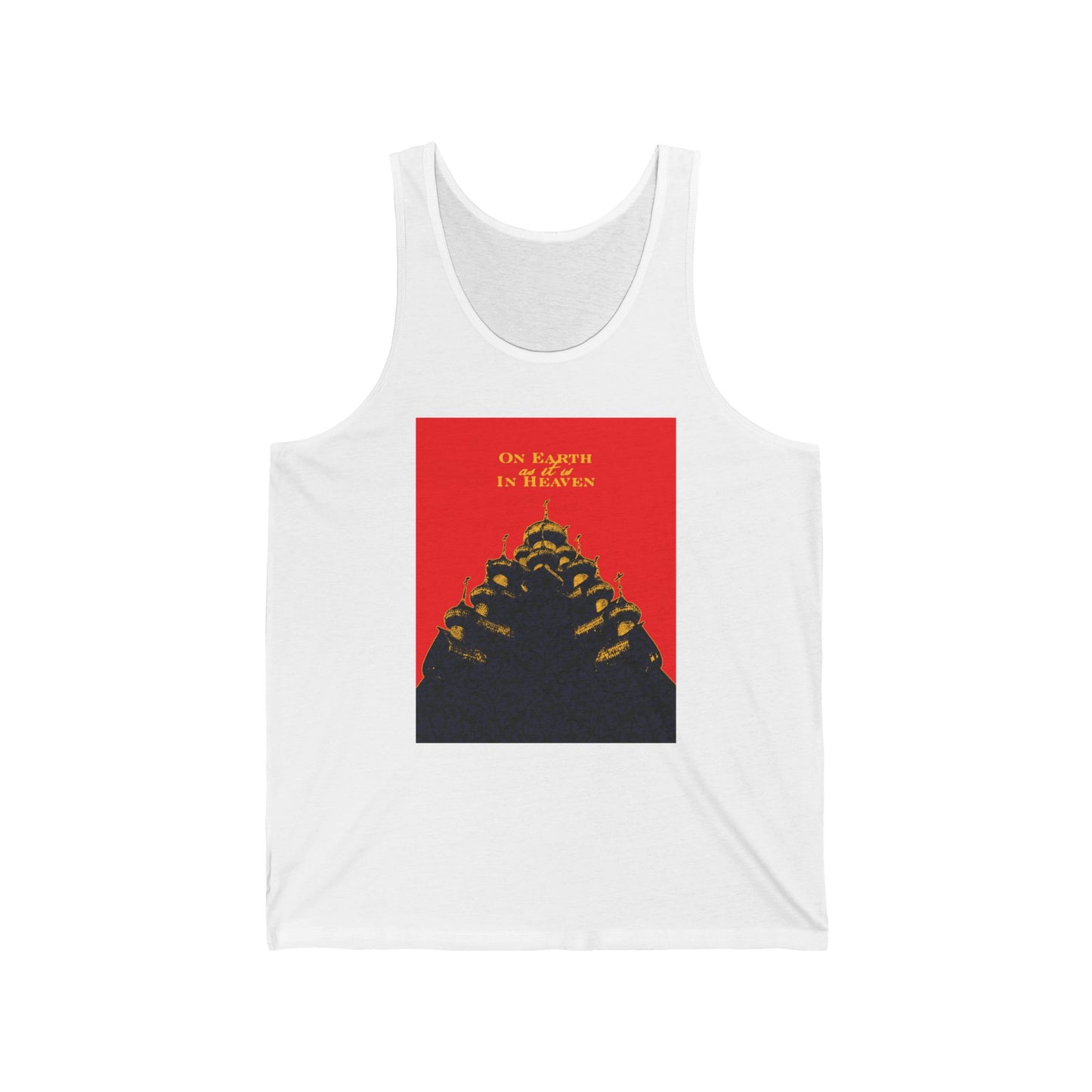 The Church: On Earth As It Is In Heaven | Lord's Prayer | Ancient Russian Wooden Church Design | Orthodox Christian Tank Top
