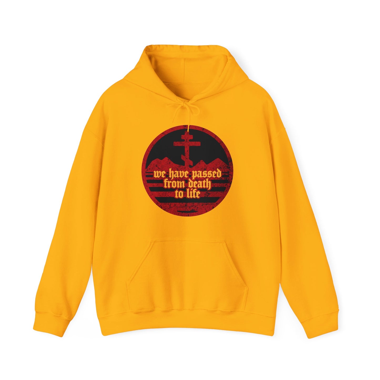 We Have Passed From Death to Life (1 John 3:14) No. 1 | Orthodox Christian Hoodie