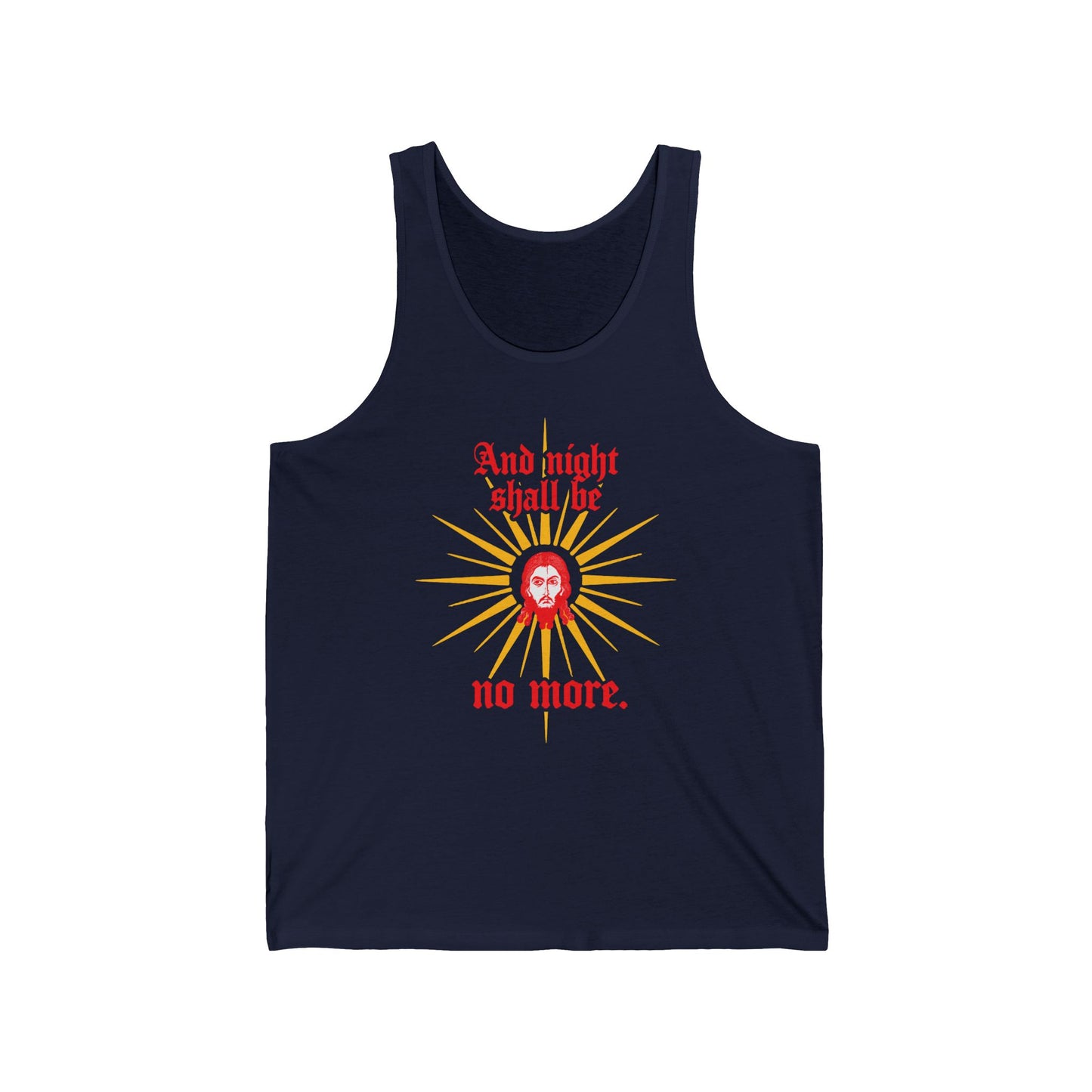 And Night Shall Be No More 2 | Orthodox Christian Tank Top