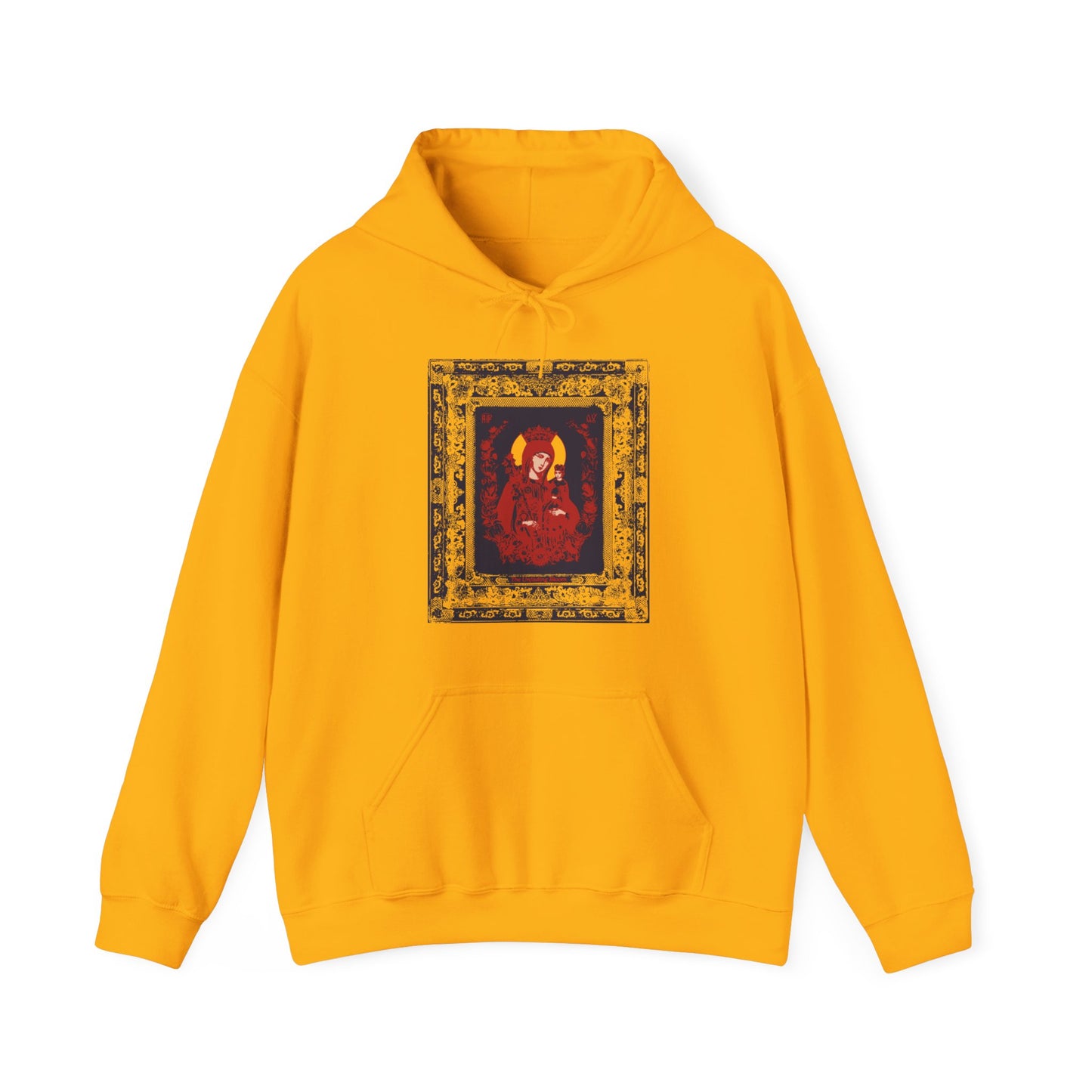 The Unfading Bloom (Theotokos Iconographic) No. 1 | Orthodox Christian Hoodie