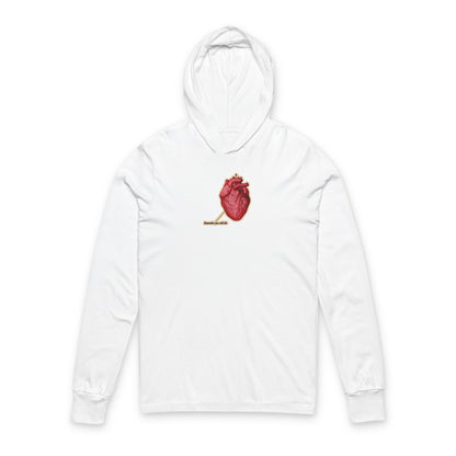 Remember You Will Die Retro Medical Textbook Heart Design | Orthodox Long Sleeve Hooded Shirt