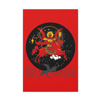 Archangel Michael of the Apocalypse No. 1 | Canvas IconoGraphik | Orthodox Christian Art