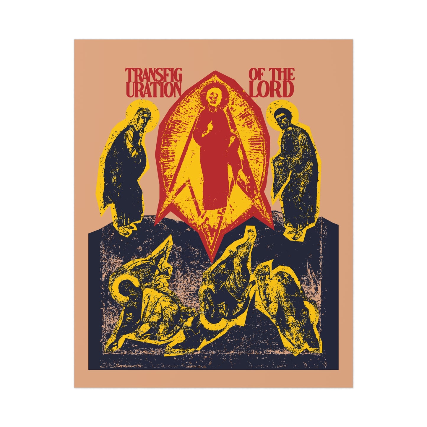 Transfiguration of the Lord No. 1 | Orthodox Christian Art Poster