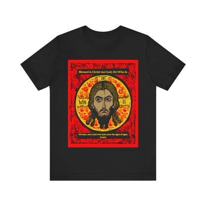 Icon Made-Without-hands (Mandylion/Image of Edessa) IconoGraphic No. 1 | Orthodox Christian T-Shirt