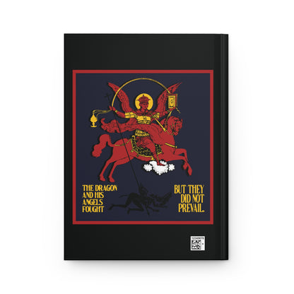 Archangel Michael of the Apocalypse No. 2 (Revelation 12:7-8)  | Orthodox Christian Accessory | Hardcover Journal