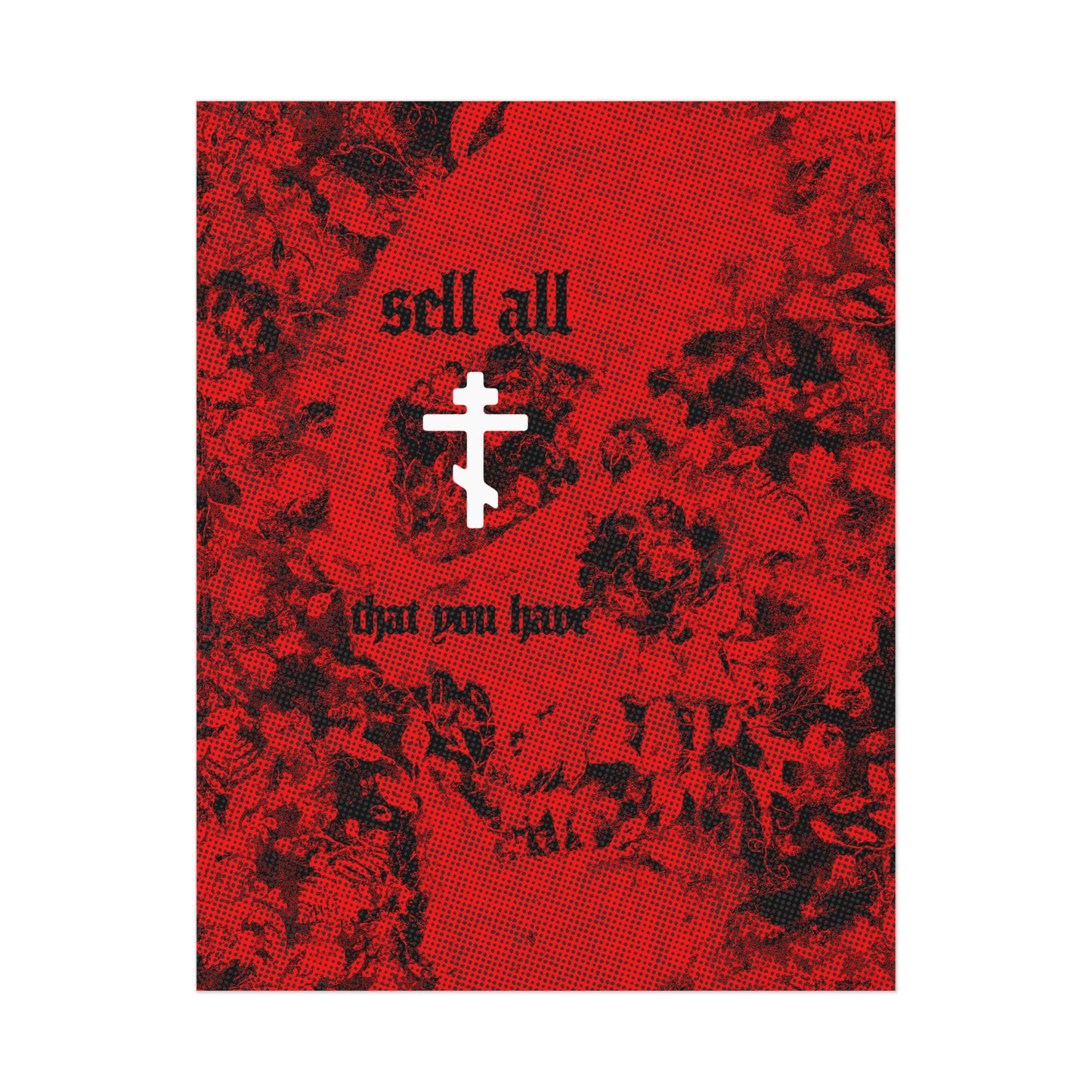 Sell All That You Have (Matthew 19:21) No. 3 | Orthodox Christian Art Poster