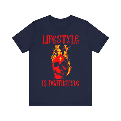 Lifestyle is Deathstyle No.1 | Orthodox Christian T-Shirt