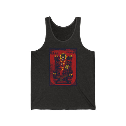 Every Knee Shall Bow (Jesus Christ IkonoGraphic) No. 1 | Orthodox Christian Tank Top