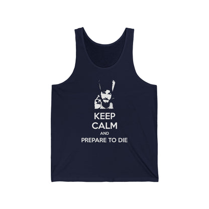 Keep Calm and Prepare to Die No. 1 | Orthodox Christian Tank Top