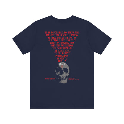 It is Impossible to Spend the Present Day No. 1 | BACK PRINT | Orthodox Christian T-Shirt