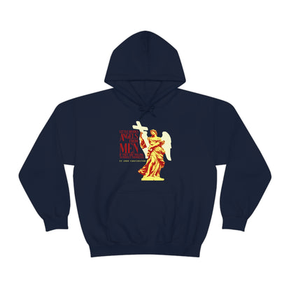 Little Divides Angels from Men No. 1  | Orthodox Christian Hoodie / Hooded Sweatshirt