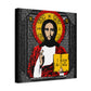 Christ Pantocrator IconoGraphic No. 1 (Alpha and Omega) | Orthodox Christian Canvas Art