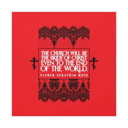 The Church Will Be the Bride of Christ No. 2 | Orthodox Christian Canvas Art