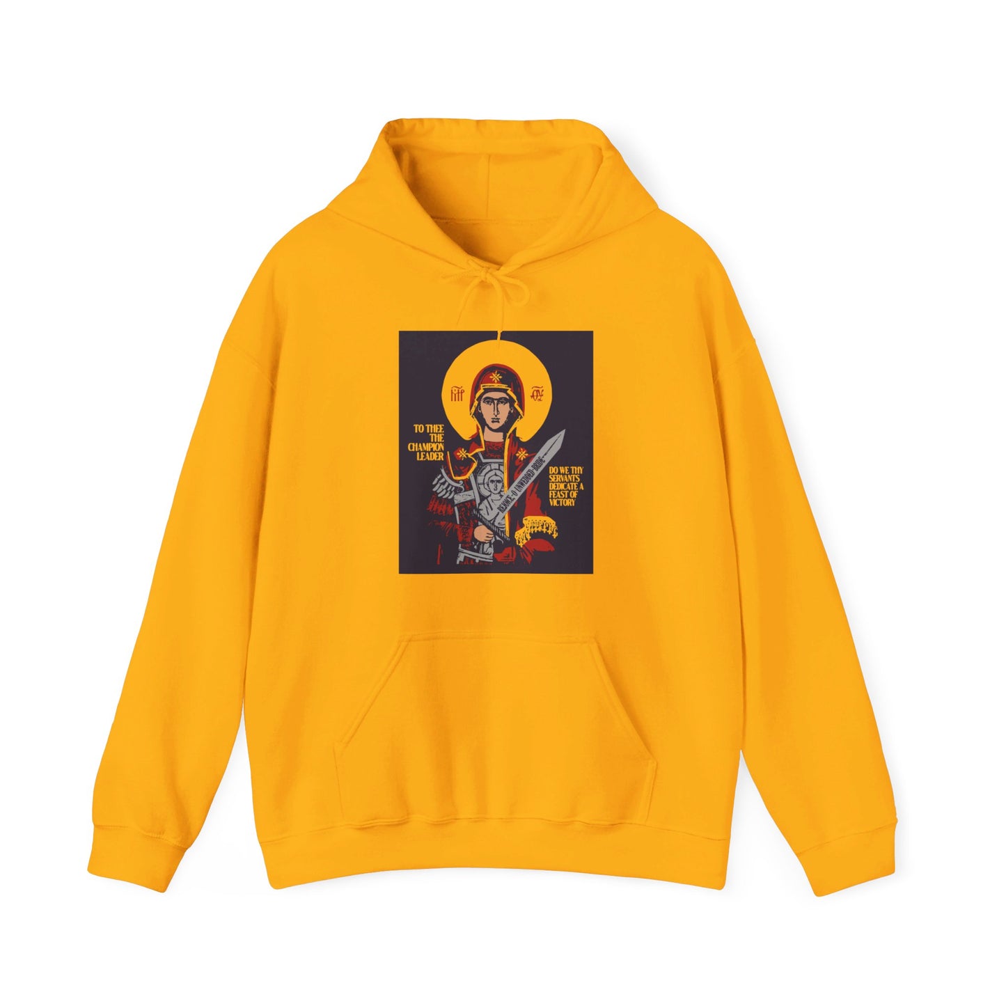 To Thee the Champion Leader No. 1 | Orthodox Christian Hoodie