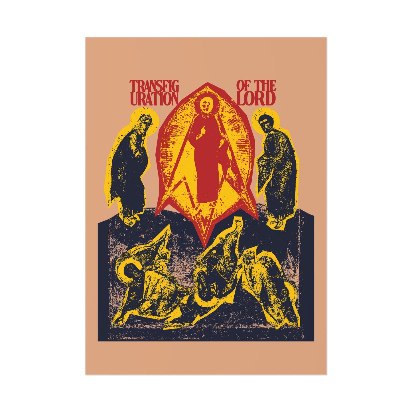 Transfiguration of the Lord No. 1 | Orthodox Christian Art Poster