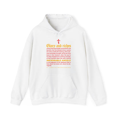 Inexorable Angels (St Ignatius Brianchaninov) No. 1 | Orthodox Christian Hoodie / Hooded Sweatshirt