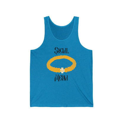 Social Media No. 2 (Prayer Rope) | Orthodox Christian Jersey Tank Top / Sleeveless Shirt