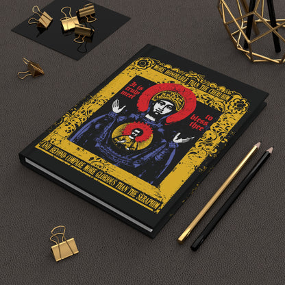 It is Truly Meet To Bless Thee Iconographic | Axion Estin Hymn to the Mother of God Theotokos | Orthodox Christian Hardcover Journal