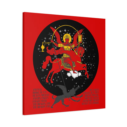 Archangel Michael of the Apocalypse No. 1 | Canvas IconoGraphik | Orthodox Christian Art