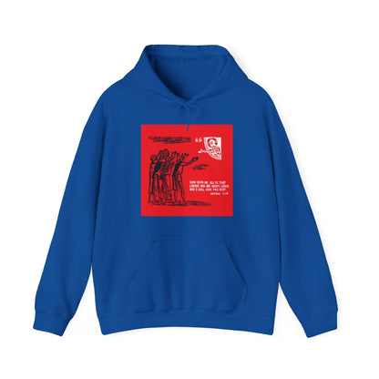 Come Unto Me, All Ye That Labour and Are Heavy Laden No.1 | Orthodox Christian Hoodie / Hooded Sweatshirt