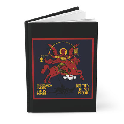 Archangel Michael of the Apocalypse No. 2 (Revelation 12:7-8)  | Orthodox Christian Accessory | Hardcover Journal