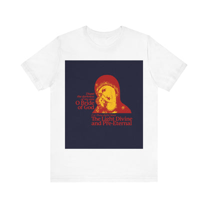 Dispel the Darkness of My Sins, O Bride of God No. 1 | Orthodox Christian T-Shirt