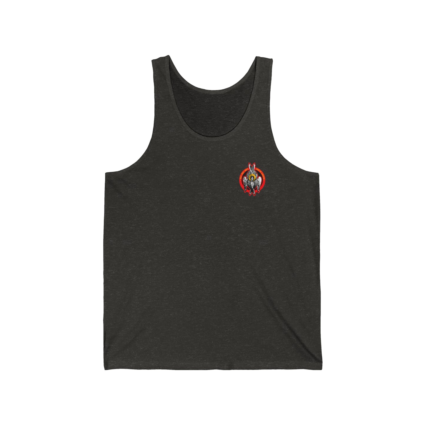 Holy Holy Holy No. 4 (Seraphim IconoGraphic - Small) | Orthodox Christian Jersey Tank Top / Sleeveless Shirt