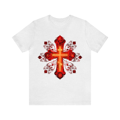 Art Cross: Russian Animation Style No. 1 | Orthodox Christian T-Shirt