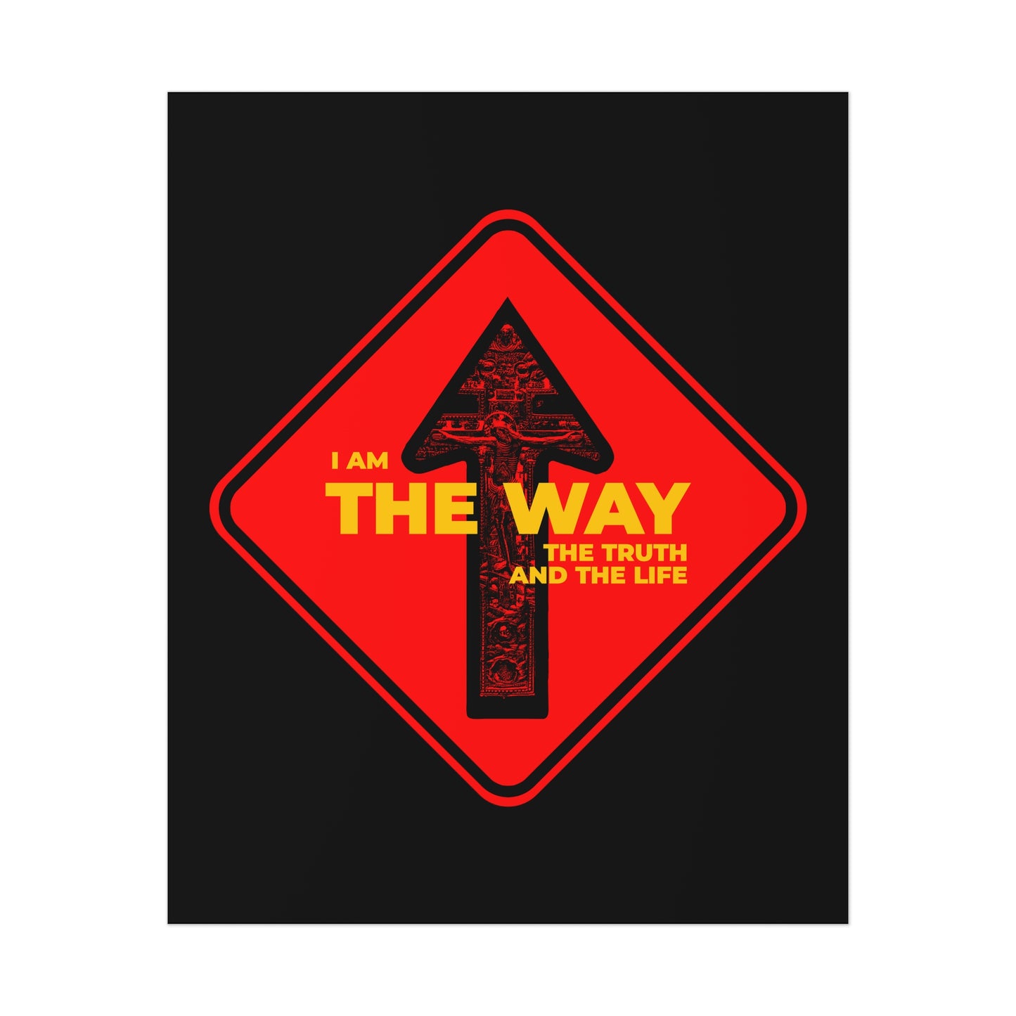 I Am the Way, the Truth and the Life No. 1 |  Orthodox Christian Art Poster