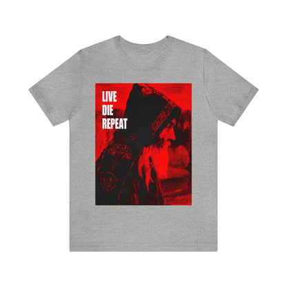 Live Die Repeat ("Monk" by Mikhail Nesterov) No. 1 | Orthodox Christian T-Shirt