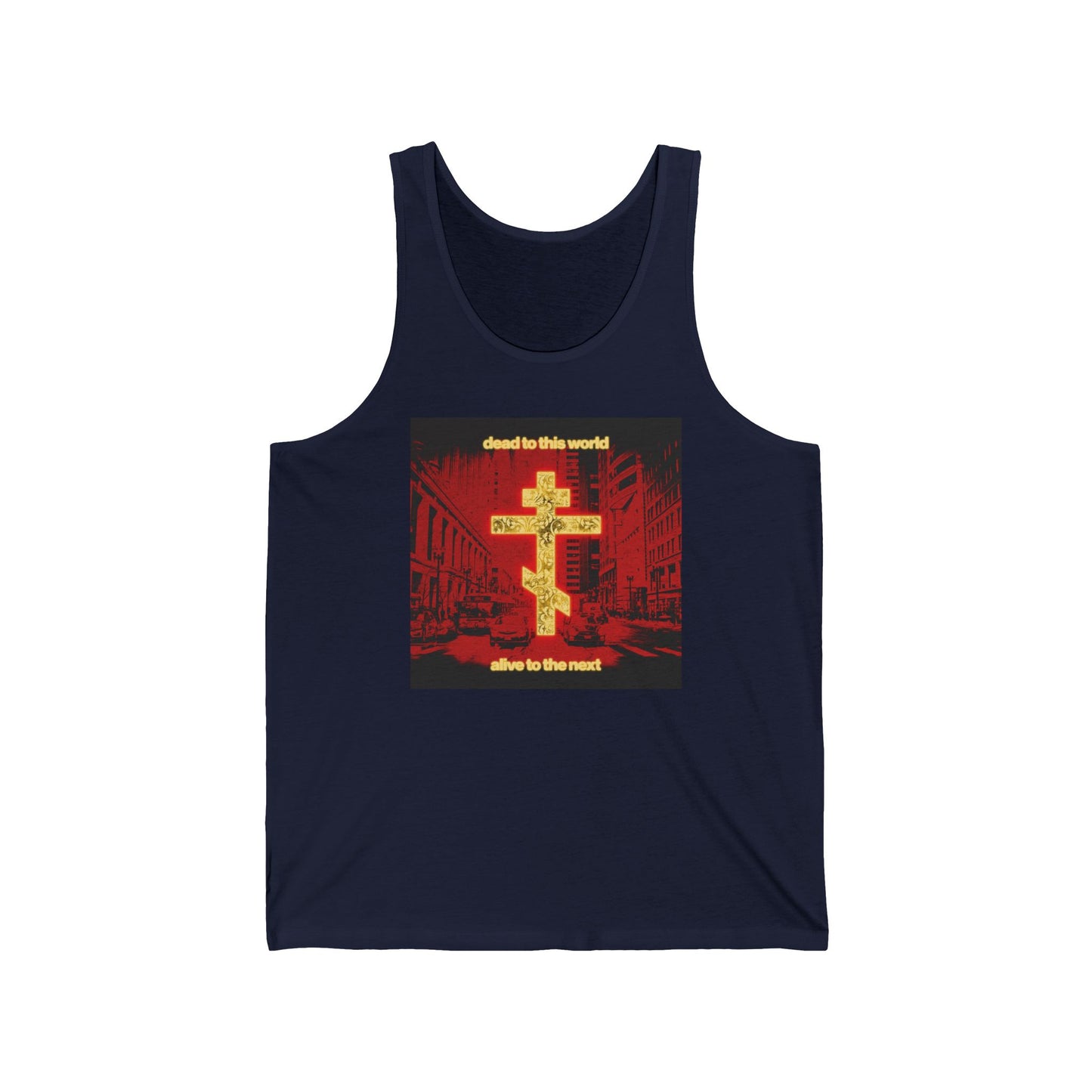 Dead to This World No. 4 | Orthodox Christian Jersey Tank Top / Sleeveless Shirt