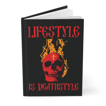 Lifestyle is Deathstyle No.1 | Orthodox Christian Accessory | Hardcover Journal