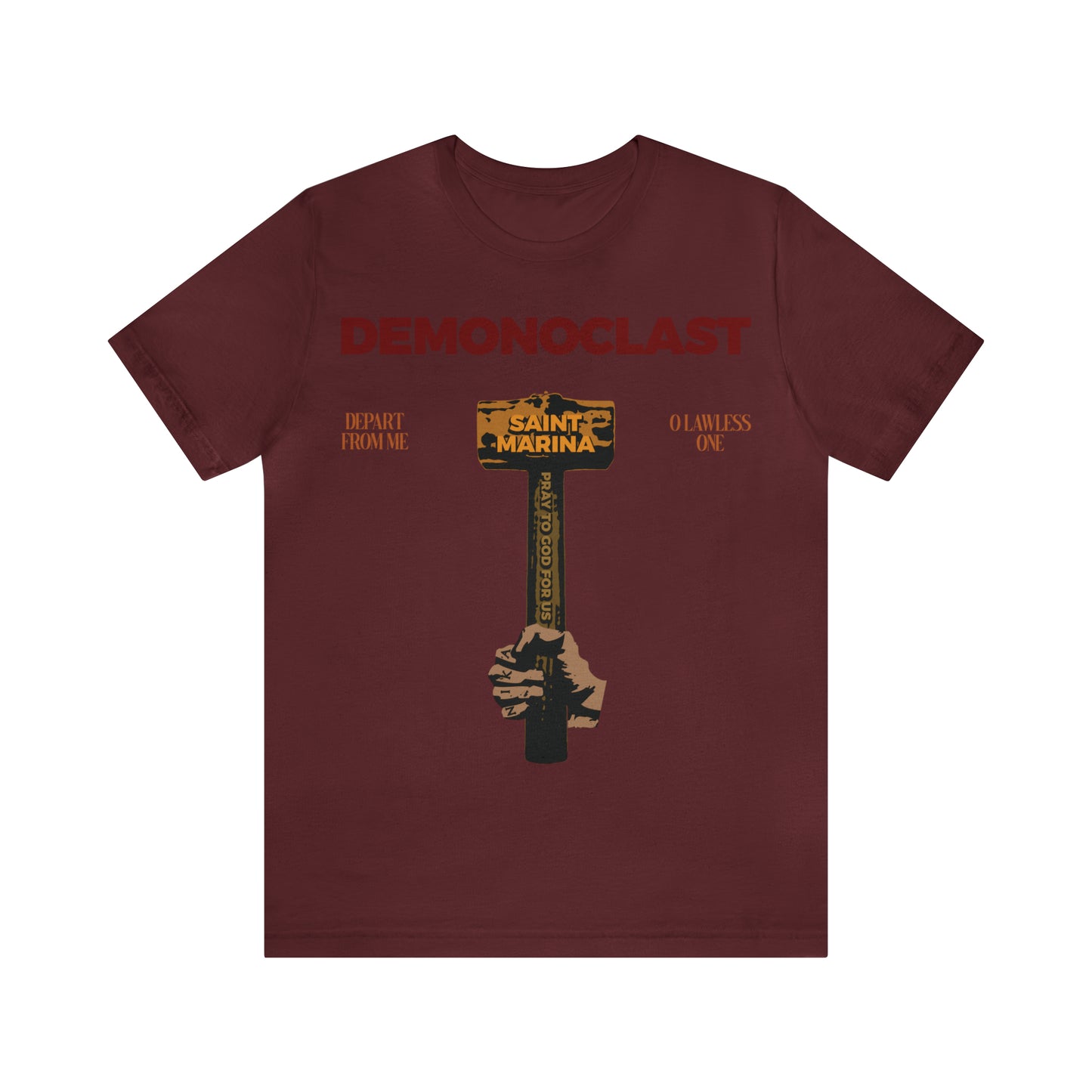 Demonoclast No. 1 (St. Marina's Hammer) | Orthodox Christian T-Shirt