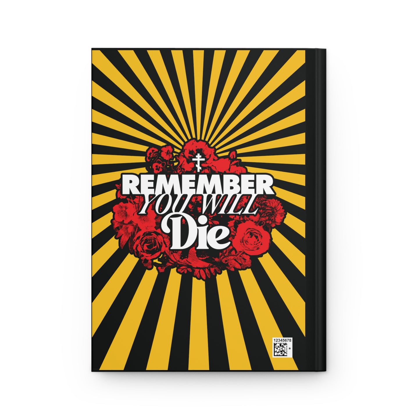 Remember You Will Die Floral Design No. 2 | Orthodox Christian Accessory | Hardcover Journal