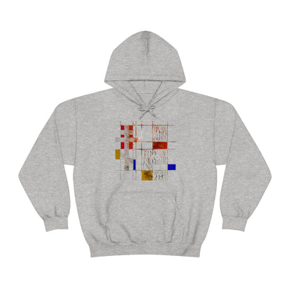 The One Who Endures - Mondrian Design No. 1 | Orthodox Christian Hoodie / Hooded Sweatshirt