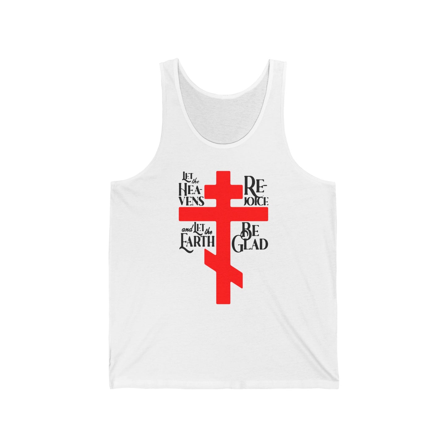 Let the Heavens Rejoice | Psalm 96 (95 Septuagint) | Orthodox Christian Liturgical Hymn | Russian Cross | Orthodox Christian Tank Top