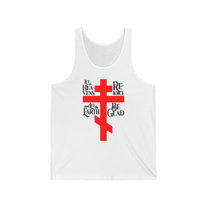 Let the Heavens Rejoice | Psalm 96 (95 Septuagint) | Orthodox Christian Liturgical Hymn | Russian Cross | Orthodox Christian Tank Top