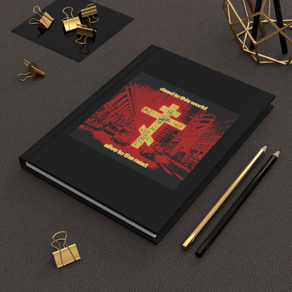 Dead to This World No. 4 | Orthodox Christian Accessory | Hardcover Journal